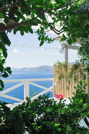 Departamento panorámico, 1 habitación, hidromasaje, vista al mar (Il Sogno) | Terraza o patio