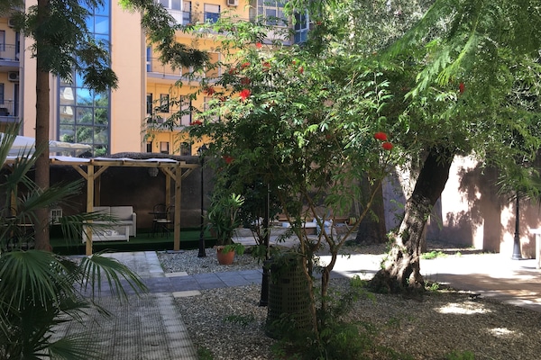 Habitación doble Confort, 1 cama Queen size | Patio