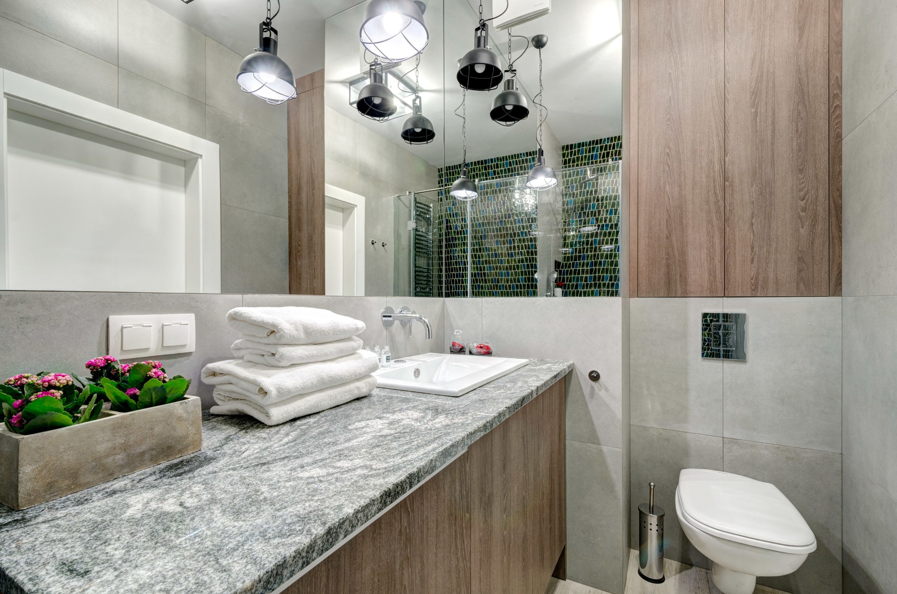 penthouse, 1 bedroom, balcony, river view (635) | bathroom | free toiletries, hair dryer, towels, soap