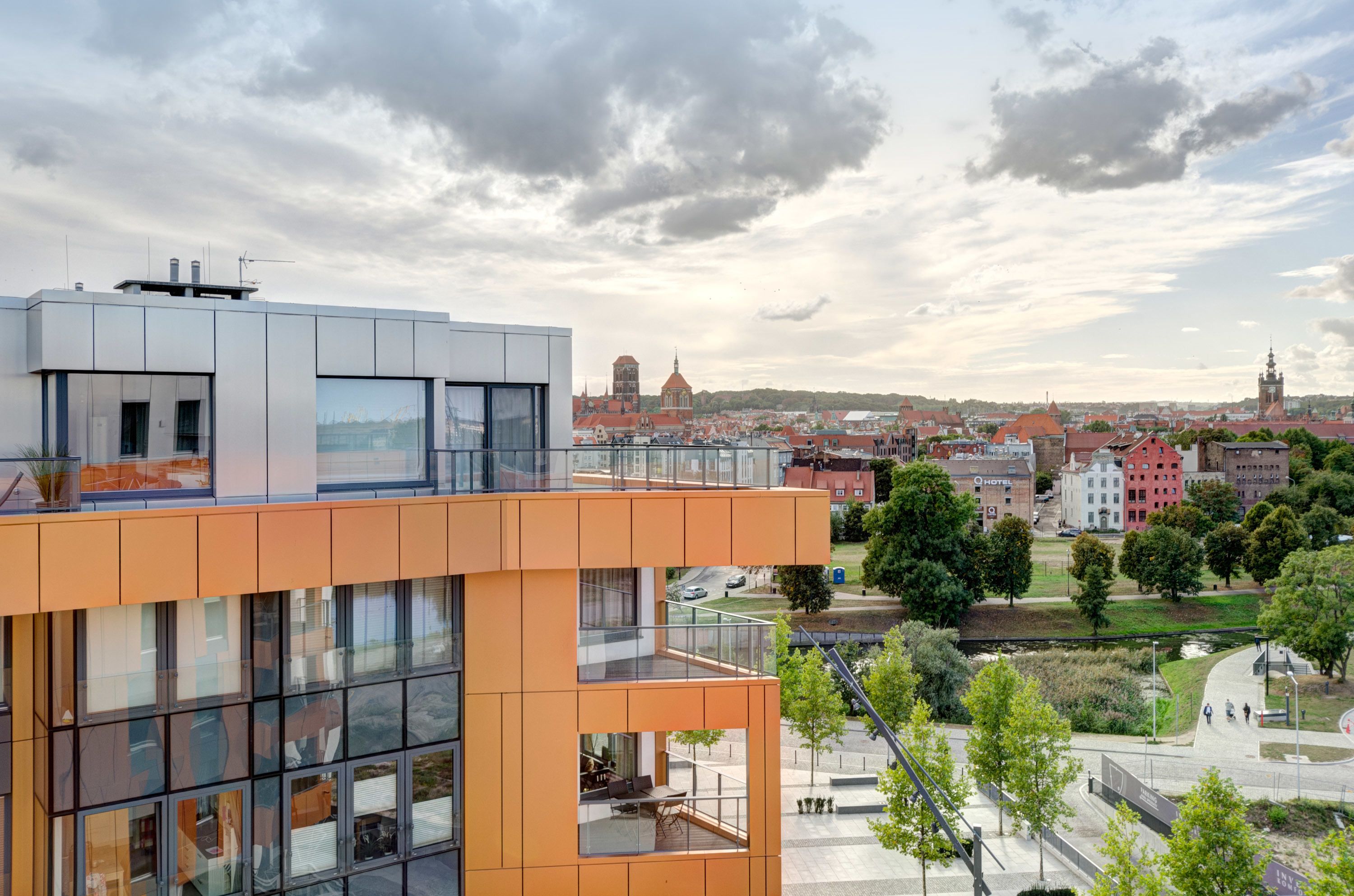 penthouse, 1 bedroom, balcony, river view (635) | view from room