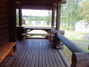 Vue depuis l’hébergement