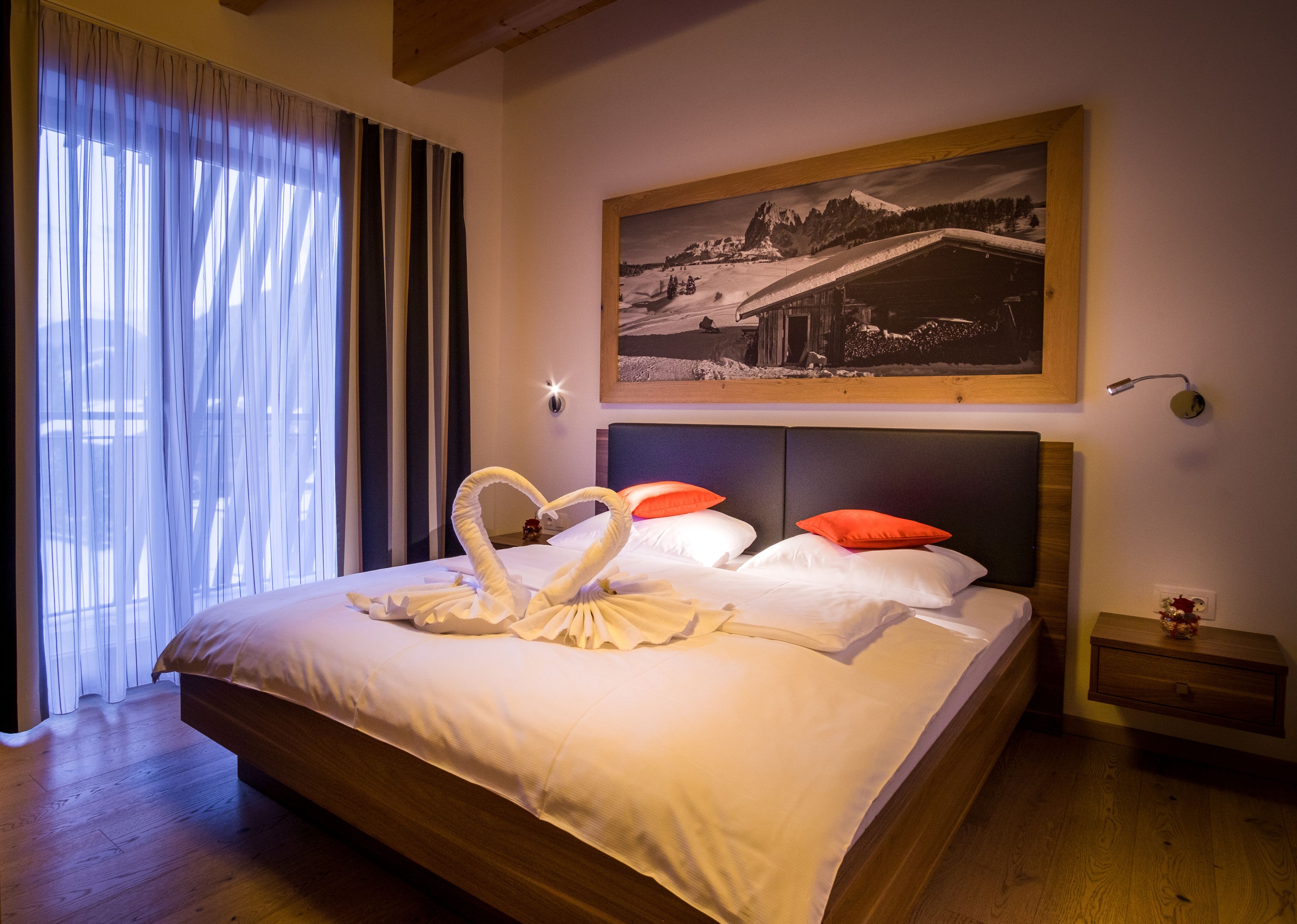 Deluxe-Apartment, 2 Schlafzimmer, Balkon (Top2 - Sauna) | Hochwertige Bettwaren, Zimmersafe, Verdunkelungsvorhänge