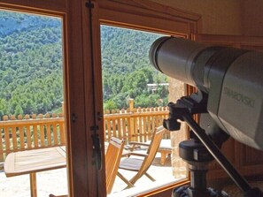 Vue depuis l’hébergement