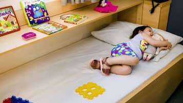 Minibar, blackout curtains, soundproofing, free WiFi