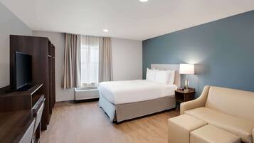 Schreibtisch, laptopgeeigneter Arbeitsplatz, VerdunkelungsvorhÀnge