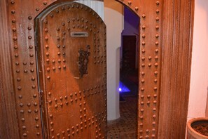 Entrada de la propiedad