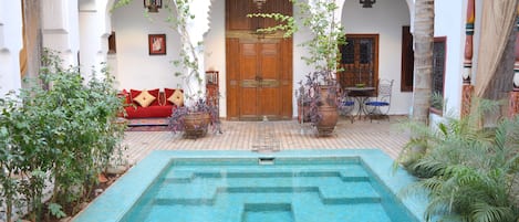 Interior entrance