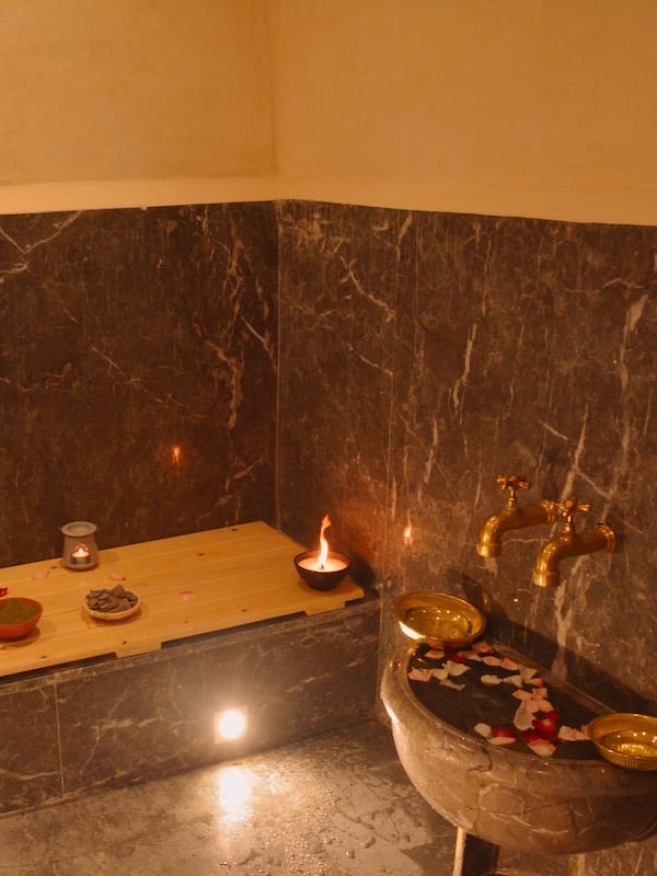 Espace de soins pour les couples, sauna, hammam