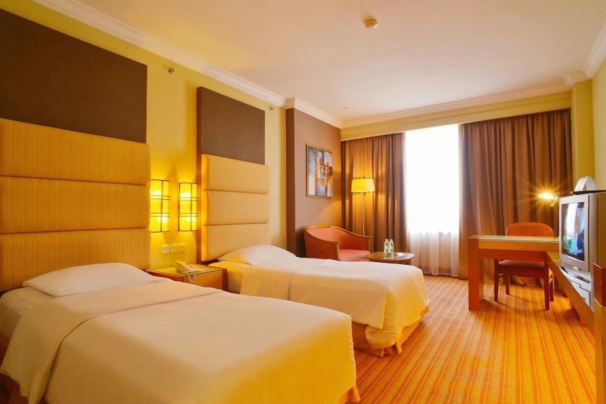 In-room safe, desk, laptop workspace, WiFi (free)