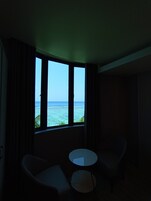 Grand Sea View Room and Free Airport Transfer | Premium bedding, minibar, in-room safe, desk