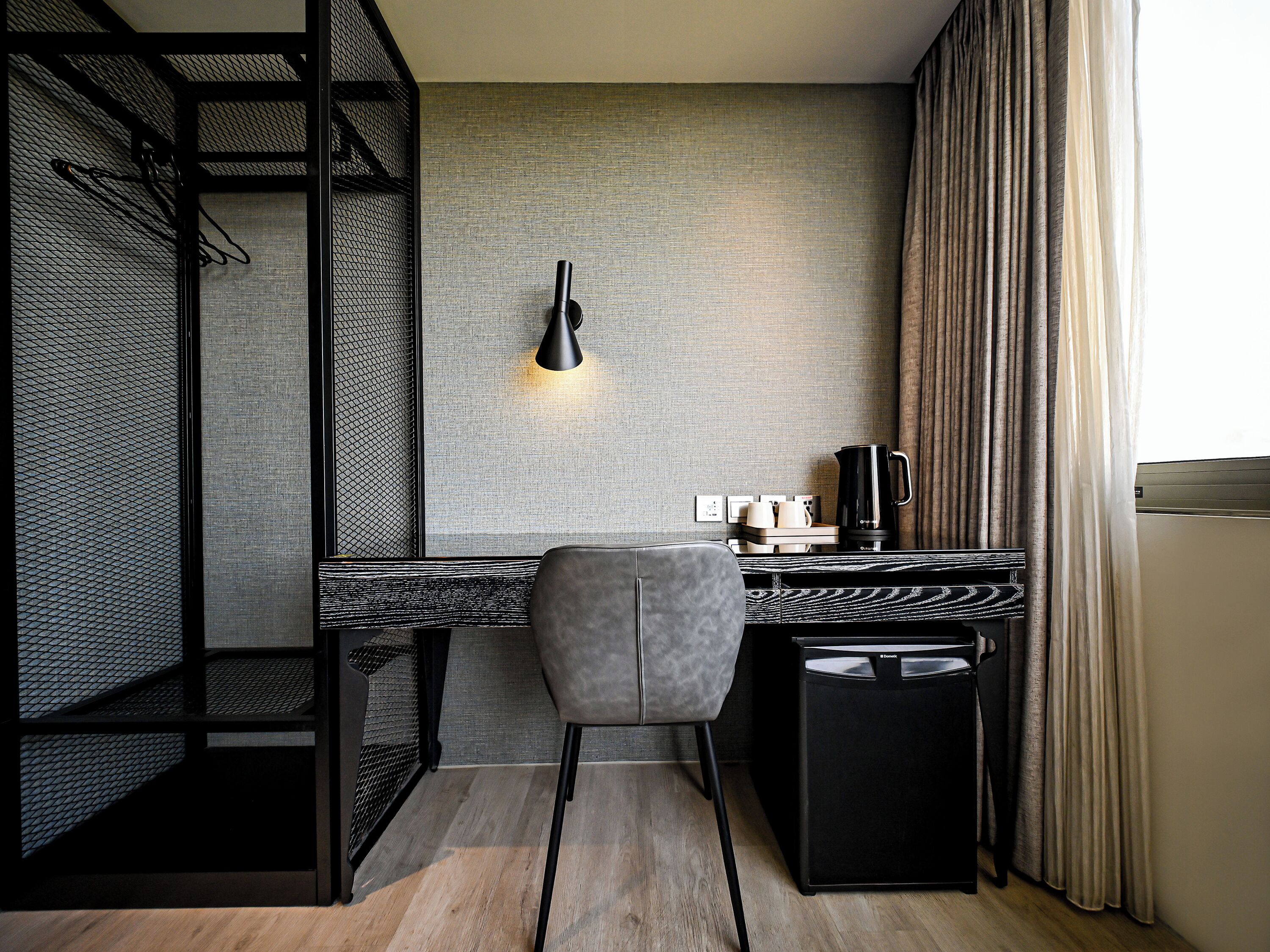 Panoramic Double Room | In-room safe, desk, laptop workspace, soundproofing
