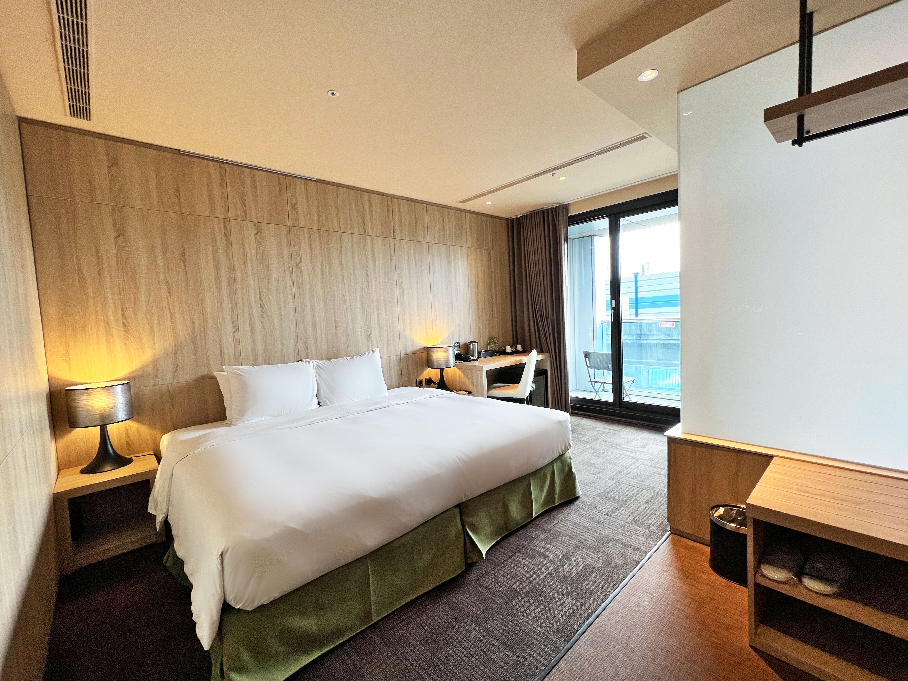 Balcony Room (King Size Bed)  | Down comforters, in-room safe, blackout drapes, free WiFi