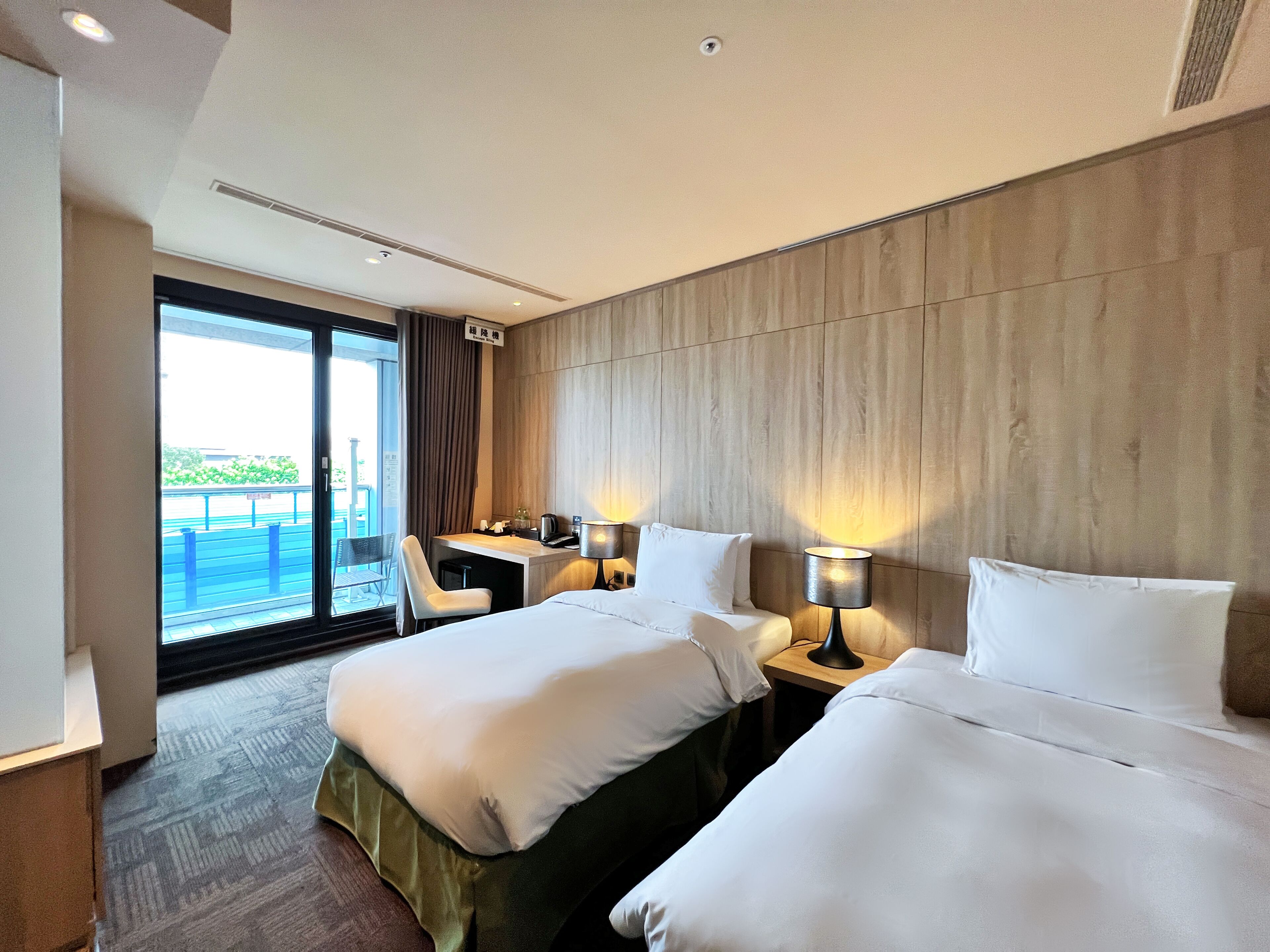 Balcony Room (Twin Bed )  | Down comforters, in-room safe, blackout drapes, free WiFi