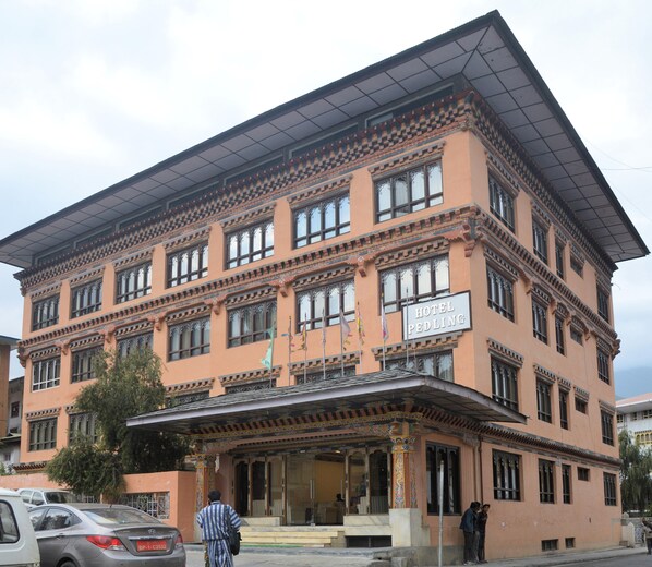 Façade de l’hébergement