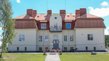 Voorkant van accommodatie