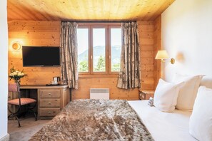 Chambre Double ou avec lits jumeaux, vue montagne