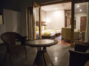 Standard-Doppel- oder -Zweibettzimmer, 1 Schlafzimmer | Terrasse/Patio