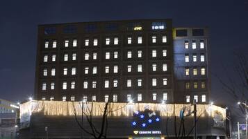 Front of property - evening/night