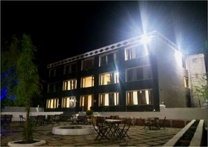 Front of property – evening/night