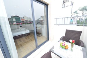 Quarto casal, sacada | Terraço/pátio
