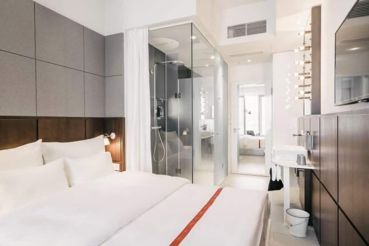 1 habitación y ropa de cama de alta calidad