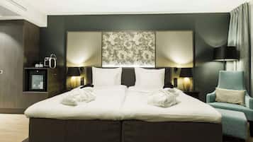 Deluxe Twin Room, Non Smoking | 防敏寢具、嬰兒床 (收費)、免費 Wi-Fi、床單