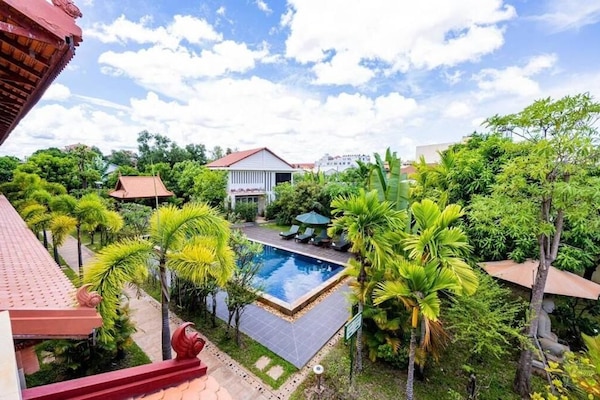 Alberca al aire libre