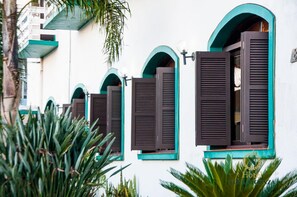 Fassade der Unterkunft