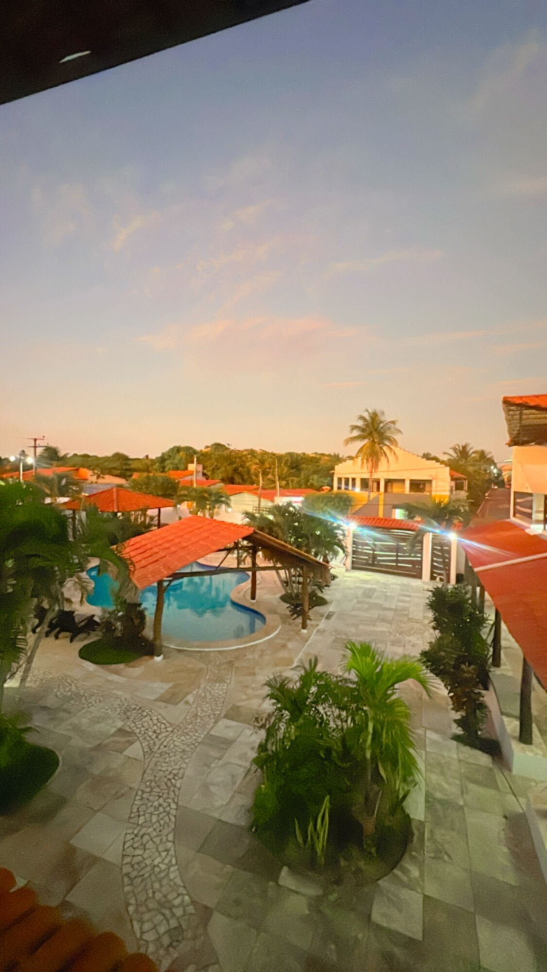 Suíte estúdio família | Terraço/pátio