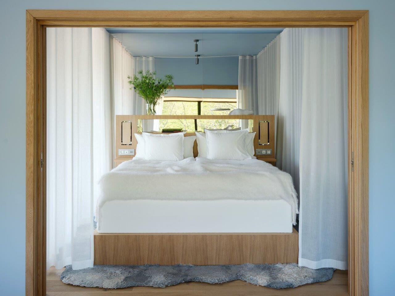 luxury suite (arken) | egyptian cotton sheets, premium bedding, down duvets, pillow-top beds