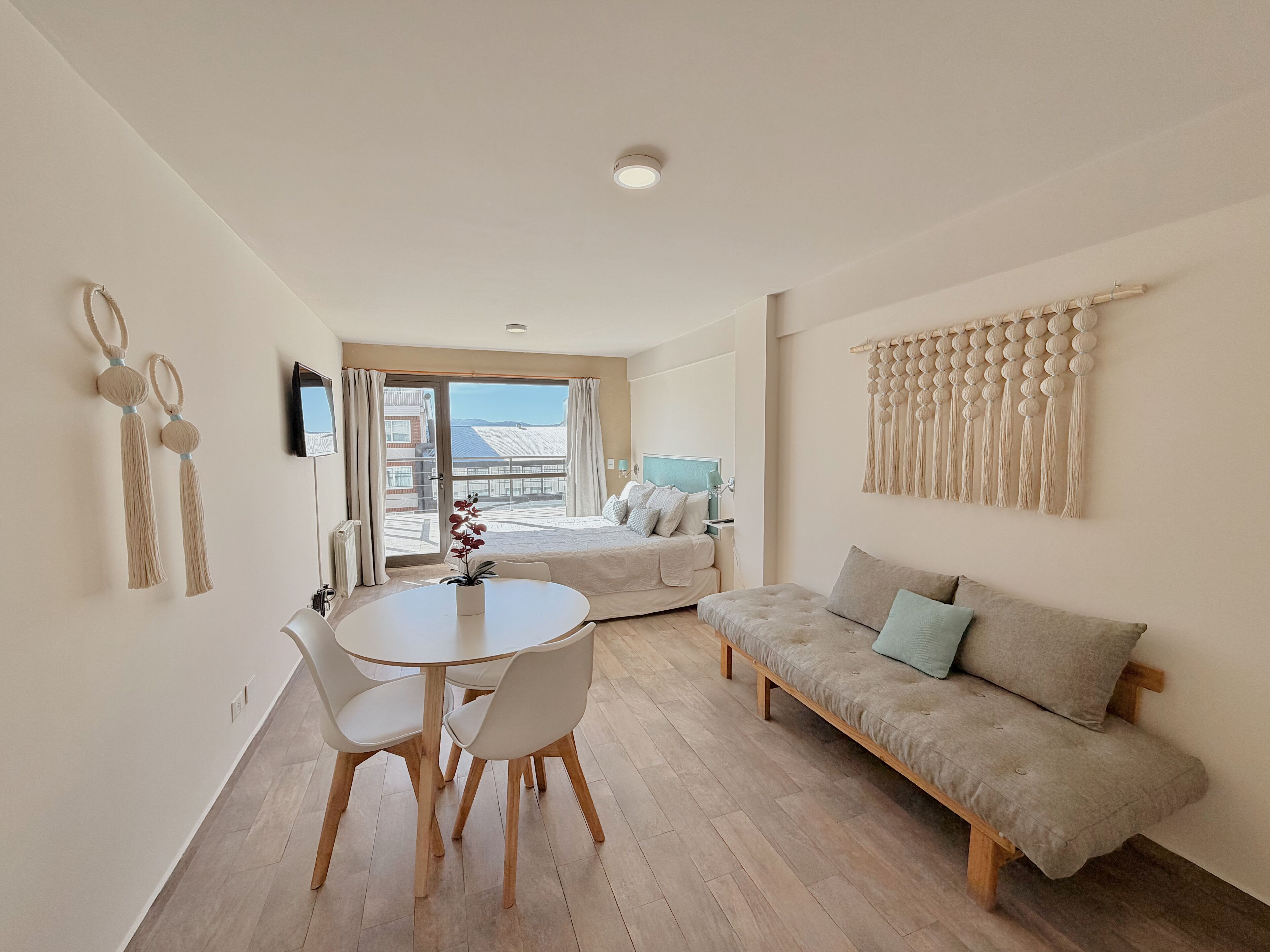 Studio, Lake View | Living area | 32-inch flat-screen TV with cable channels, LED TV