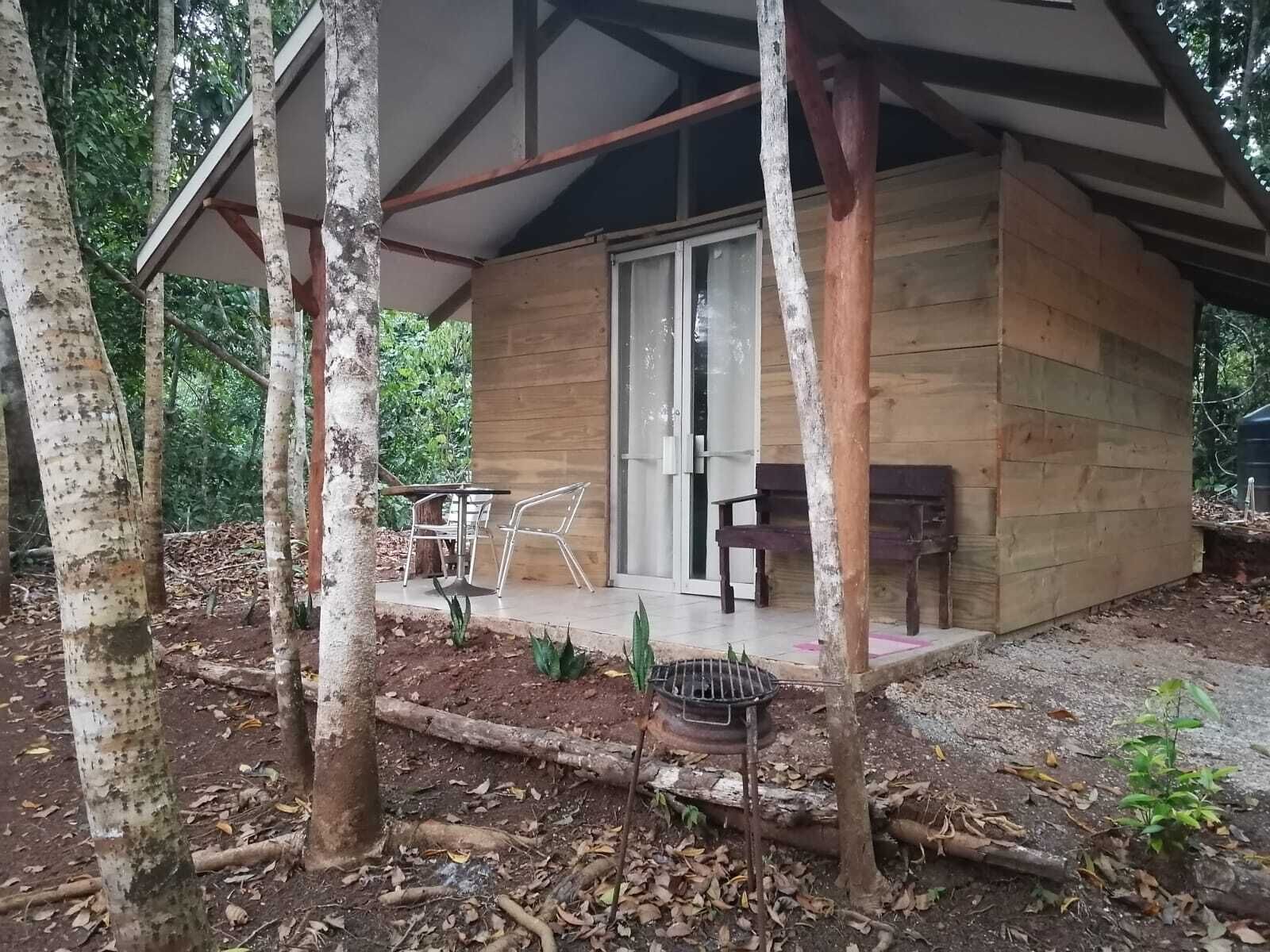 Kabin Keluarga, 1 kamar tidur, dapur kecil, pemandangan gunung | Seprai premium, tempat tidur lipat/tambahan, dan Wi-Fi gratis