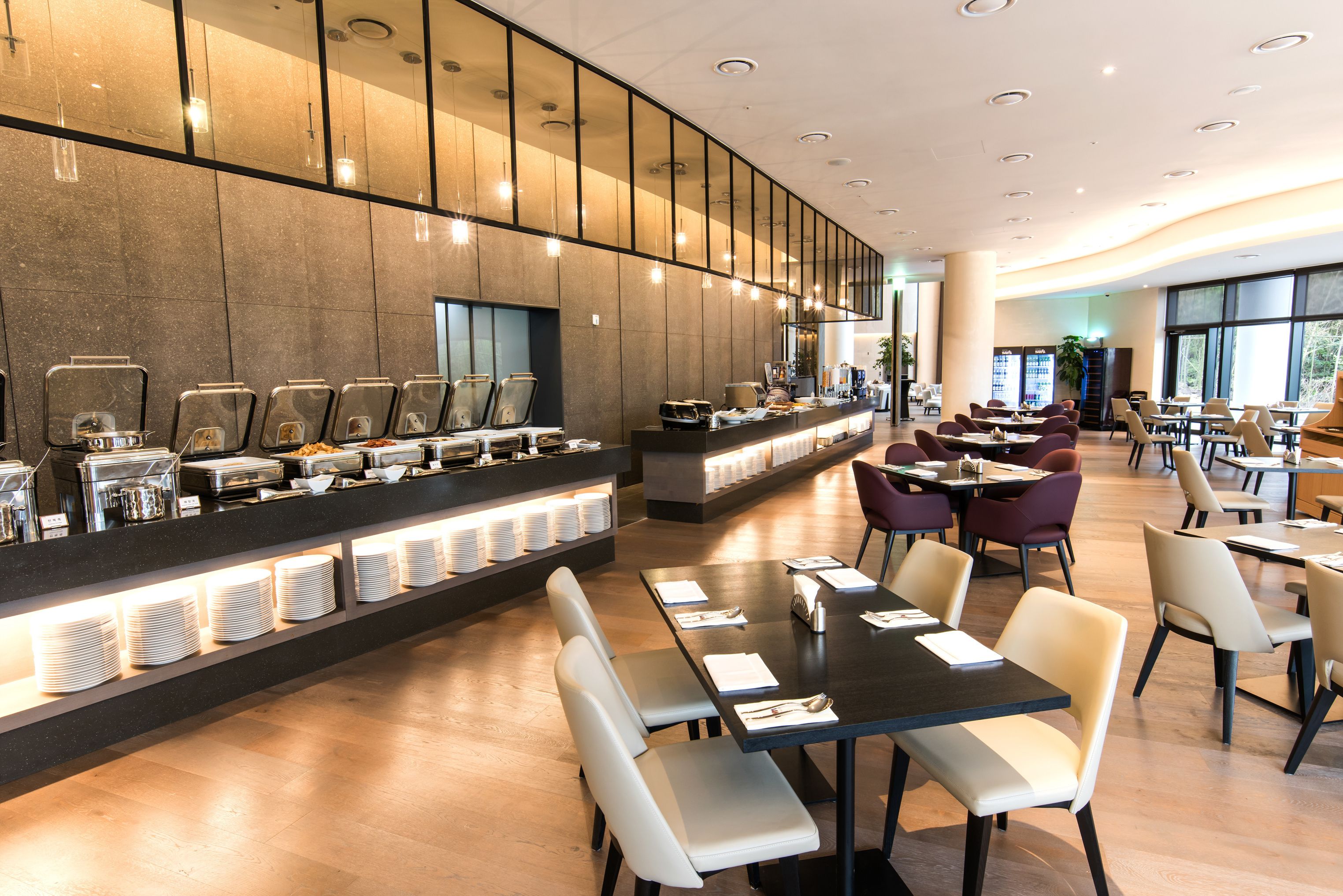 breakfast served, sea views