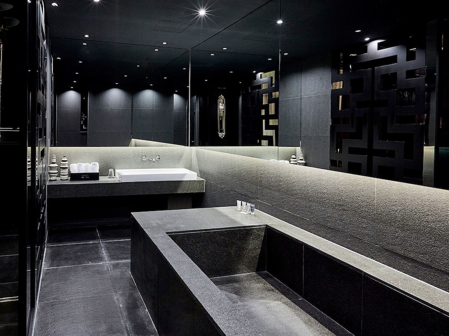 Special Room | Bathroom | Combined shower/tub, deep soaking tub, designer toiletries, hair dryer