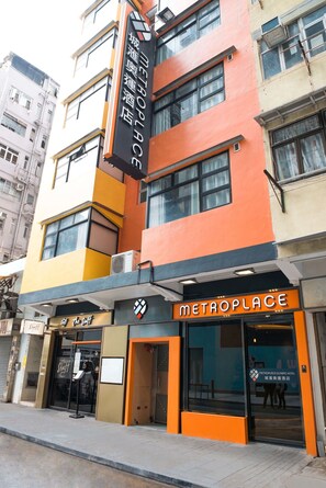 Fachada de la propiedad