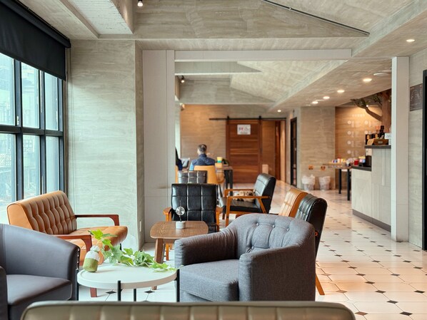 Sala de estar en el lobby