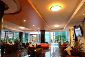 Sitzecke in der Lobby