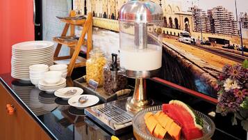 Daily buffet breakfast (THB 250 per person)