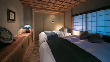 Suite Cottage with an Open-air bath and an Indoor Bath (Sansui, Mimura) | In-room safe, desk, free WiFi