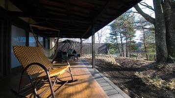 Cottage with an Open-air bath, Japanese Western Style Room | Terrace/patio