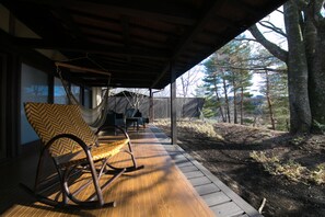 Cottage with an Open-air bath, Japanese Western Style Room | Terrace/patio