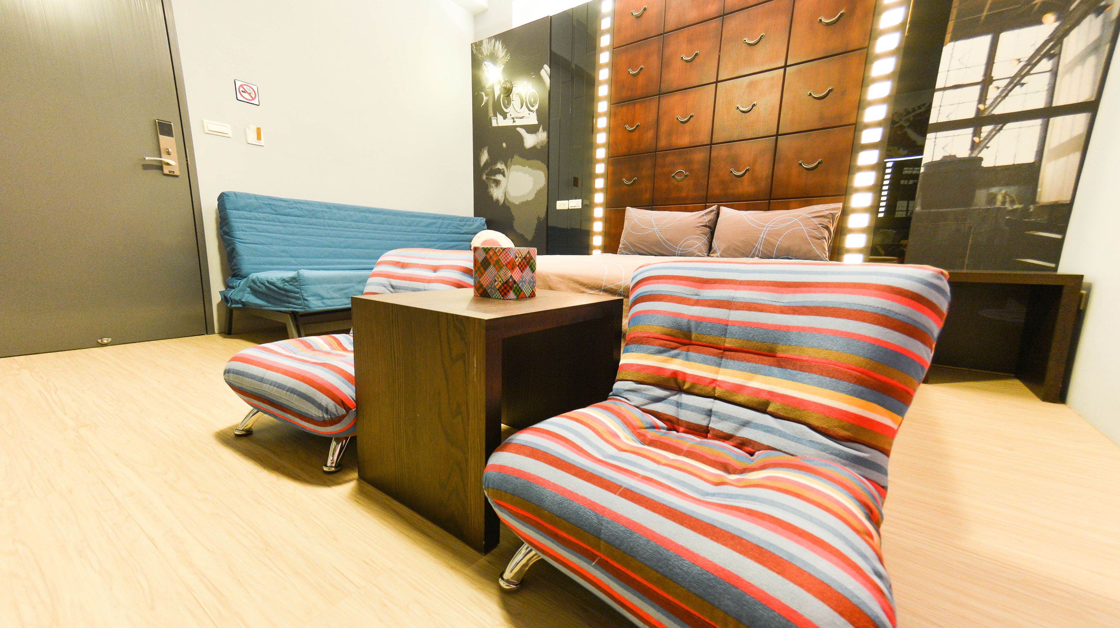 Double Room | Down comforters, desk, blackout drapes, soundproofing