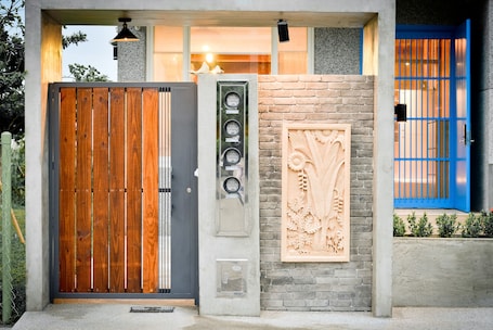 Fachada de la propiedad