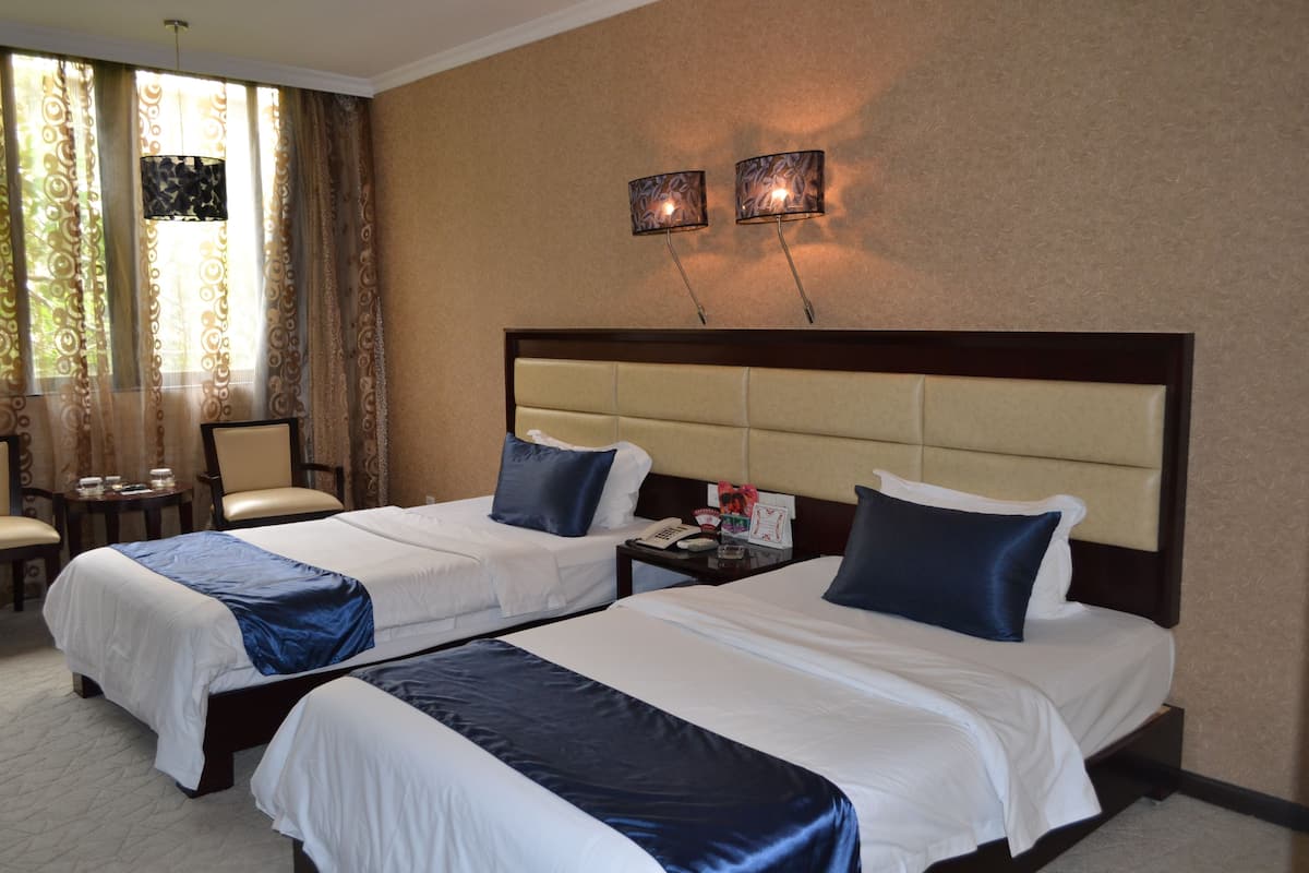 Deluxe Twin Room | Desk, iron/ironing board (on request)