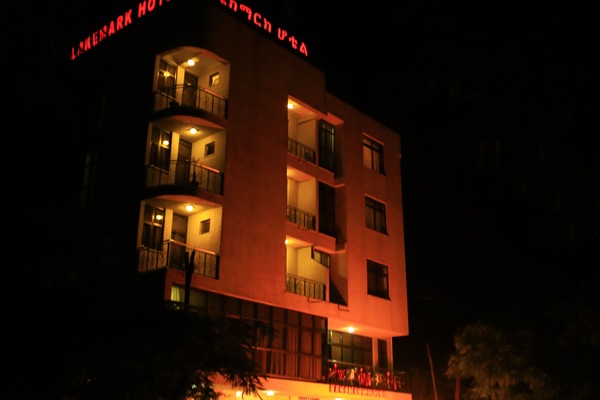 Front of property - evening/night