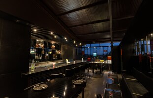 Poolside bar