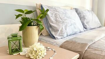 Family Double Room (5-Beach) | Premium bedding, down comforters, desk, laptop workspace