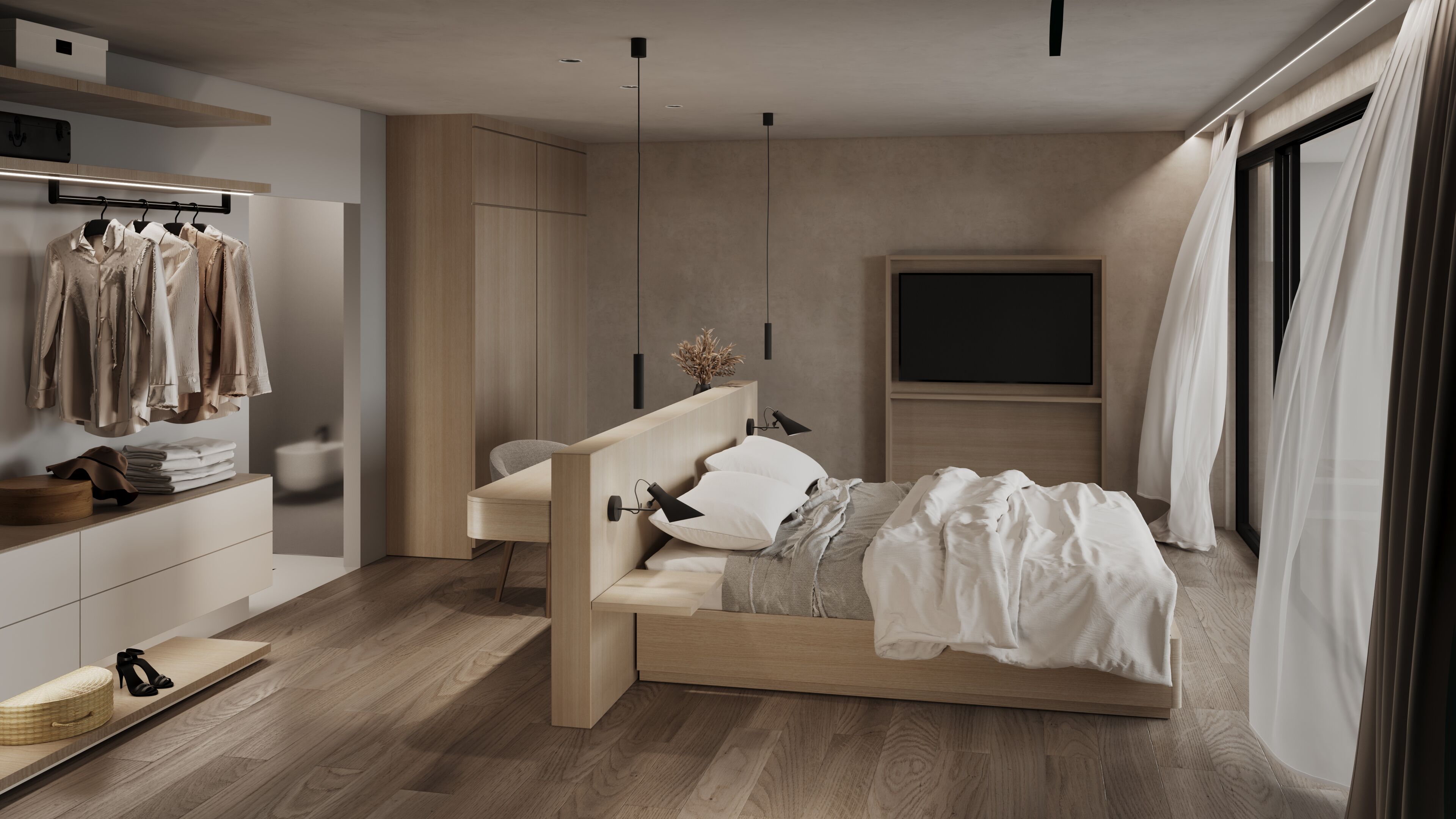 Zimmersafe, individuell dekoriert, individuell eingerichtet