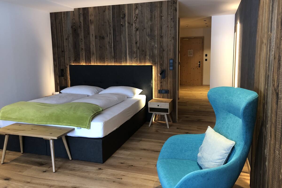 Suite, 2 chambres (Gletscher) | Coffres-forts dans les chambres, décoration personnalisée