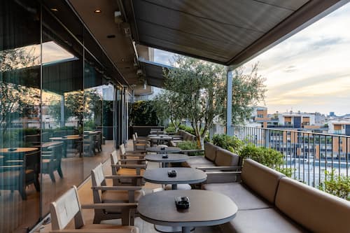 Rooftop terrace